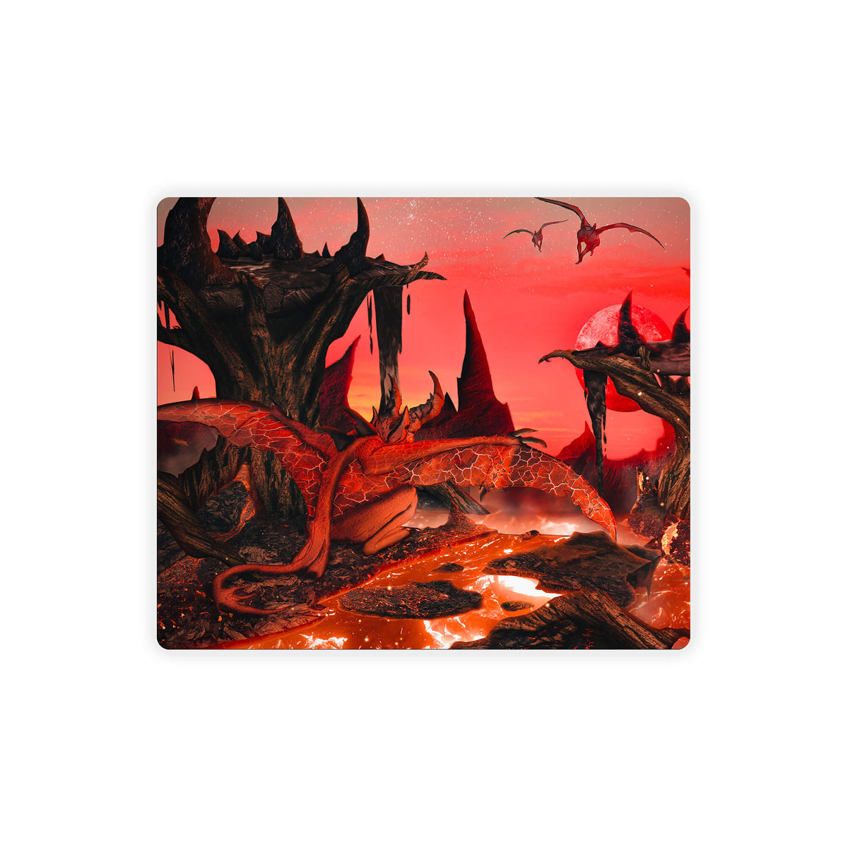 Hell Demon & Devil Creature Mouse Pad-3