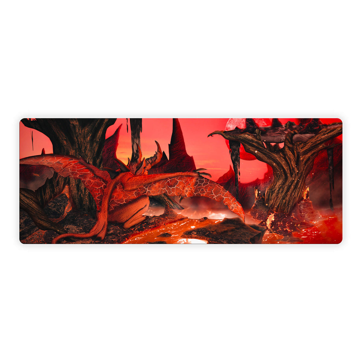 Hell Demon & Devil Creature Mouse Pad-2