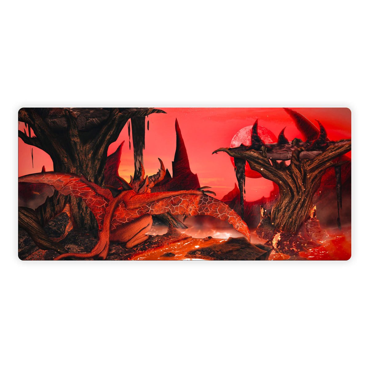 Hell Demon & Devil Creature Mouse Pad-1