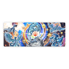 Heratic Seals Blue Eyes White Dragon Mouse Pad-2