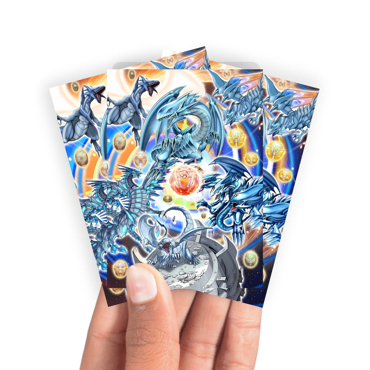 Heratic Seals Blue Eyes White Dragon Card Sleeves-3