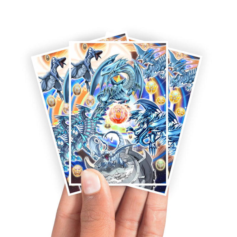 Heratic Seals Blue Eyes White Dragon Card Sleeves-1