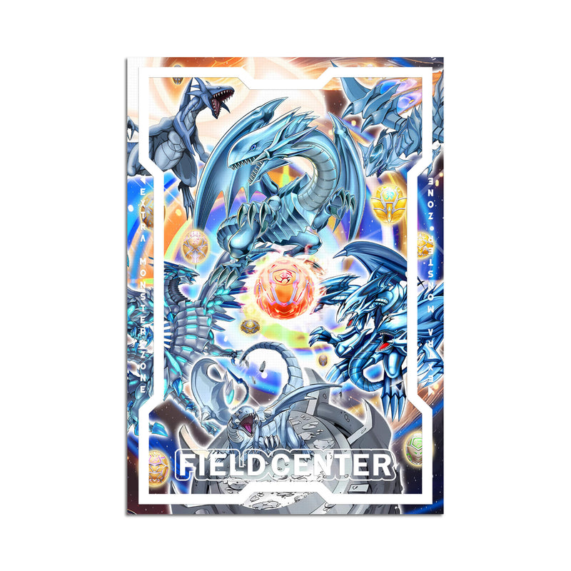 Heratic Seals Blue Eyes White Dragon Metal Field Center-1