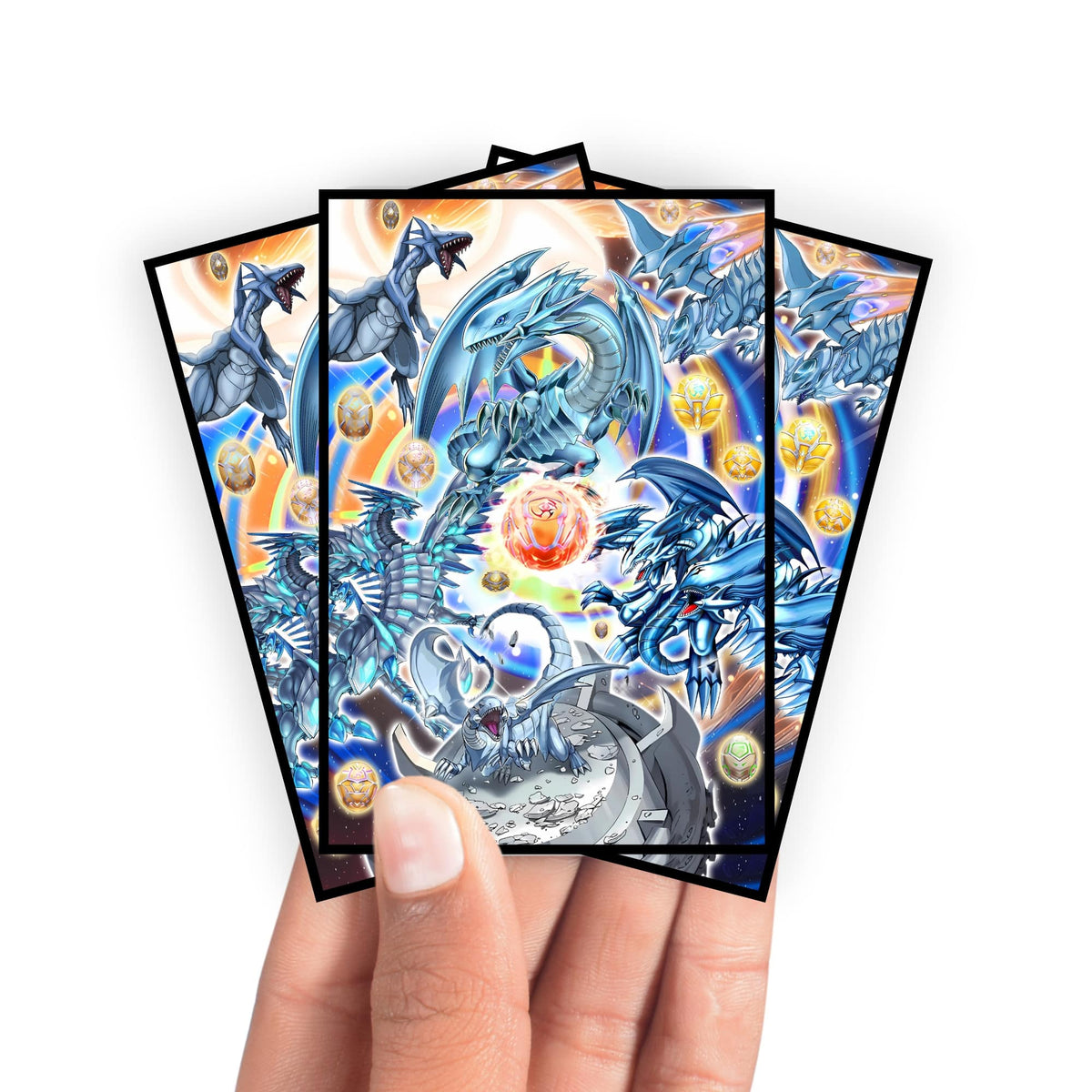 Heratic Seals Blue Eyes White Dragon Card Sleeves-2