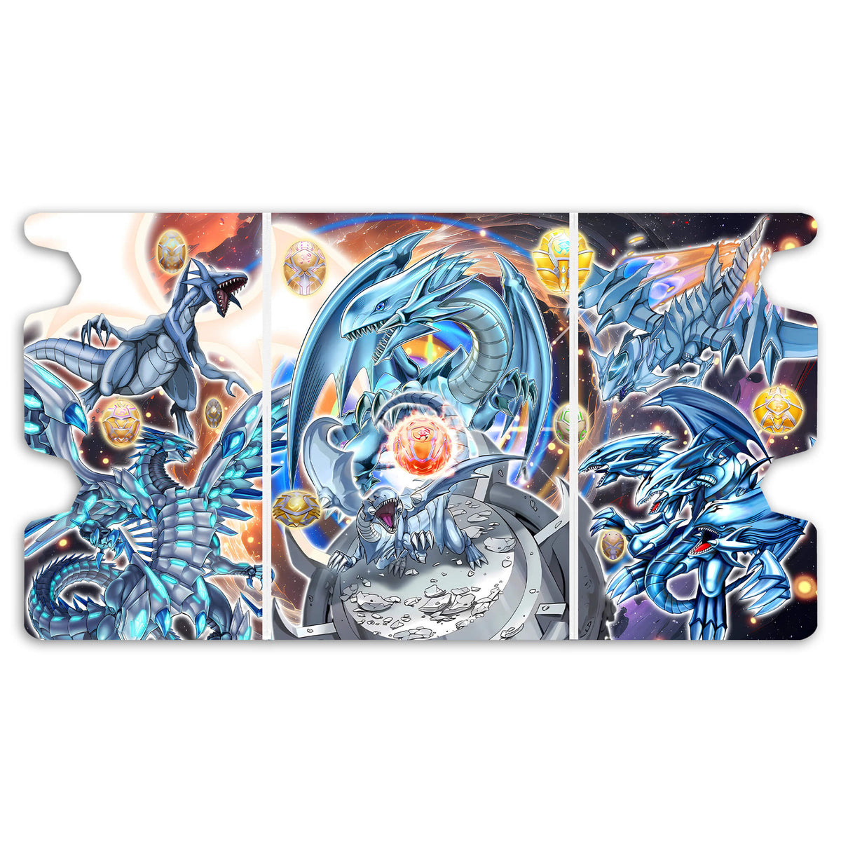 Heratic Seals Blue Eyes White Dragon - Mach 3 Deck Box-2