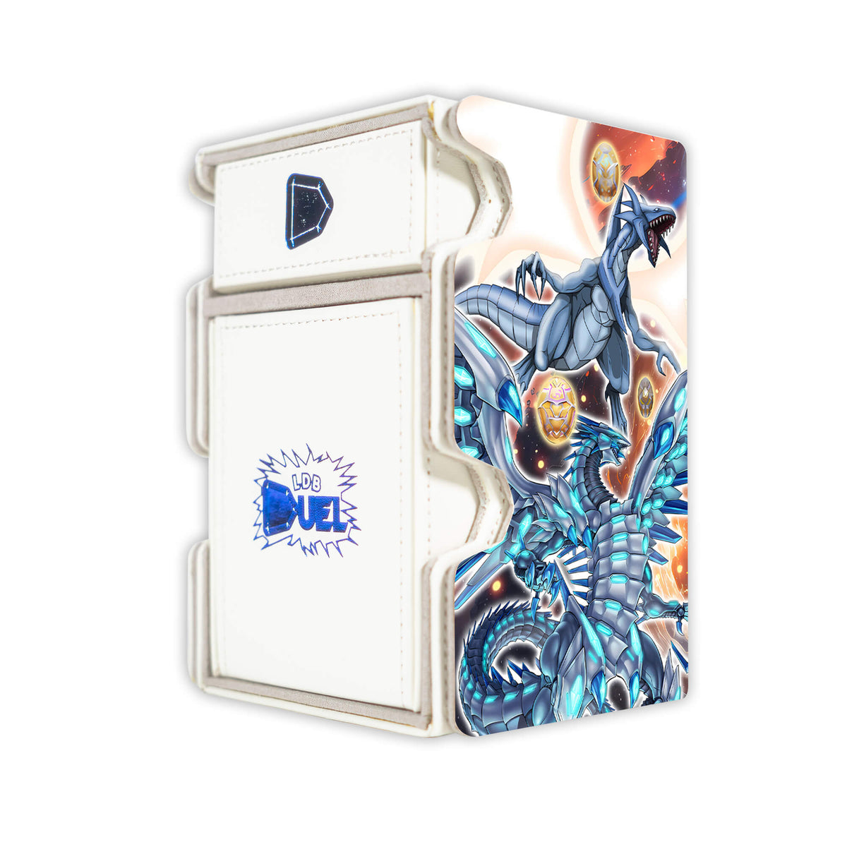 Heratic Seals Blue Eyes White Dragon - Mach 3 Deck Box-3