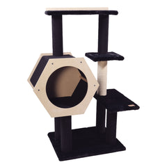 Hexagon House - 4-Level Cat Tree-3