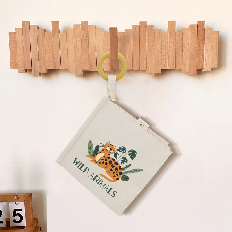 Wild Animals Crinkle Book | Wild Baby-5