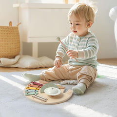 Elephant Musical Activity Board -- 5 in 1 Musical Toy | Wild Baby-1
