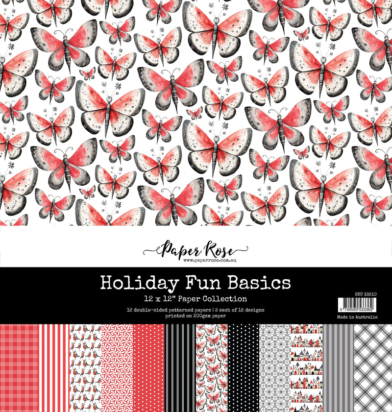 Holiday Fun Basics 12x12 Paper Collection 33210-1