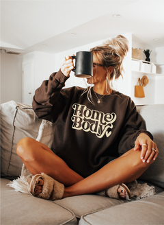 Homebody Unisex Crewneck Sweatshirt-1