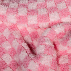Cotton Candy Check Print Toddler Blanket-1