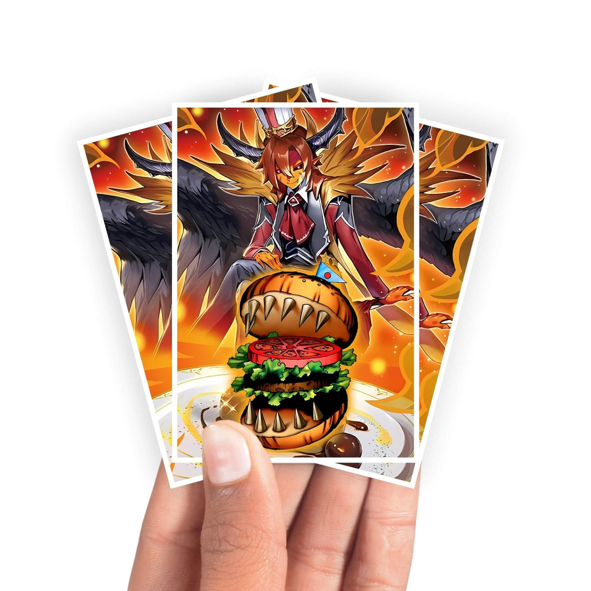 Hungry Burger de Nouvelles Card Sleeves-2