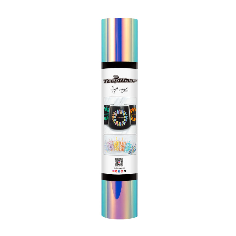 TeckWrap Opal Adhesive Vinyl - Hyacinth Blue | Dazzling Chrome Finish | Ideal for DIY Projects-1