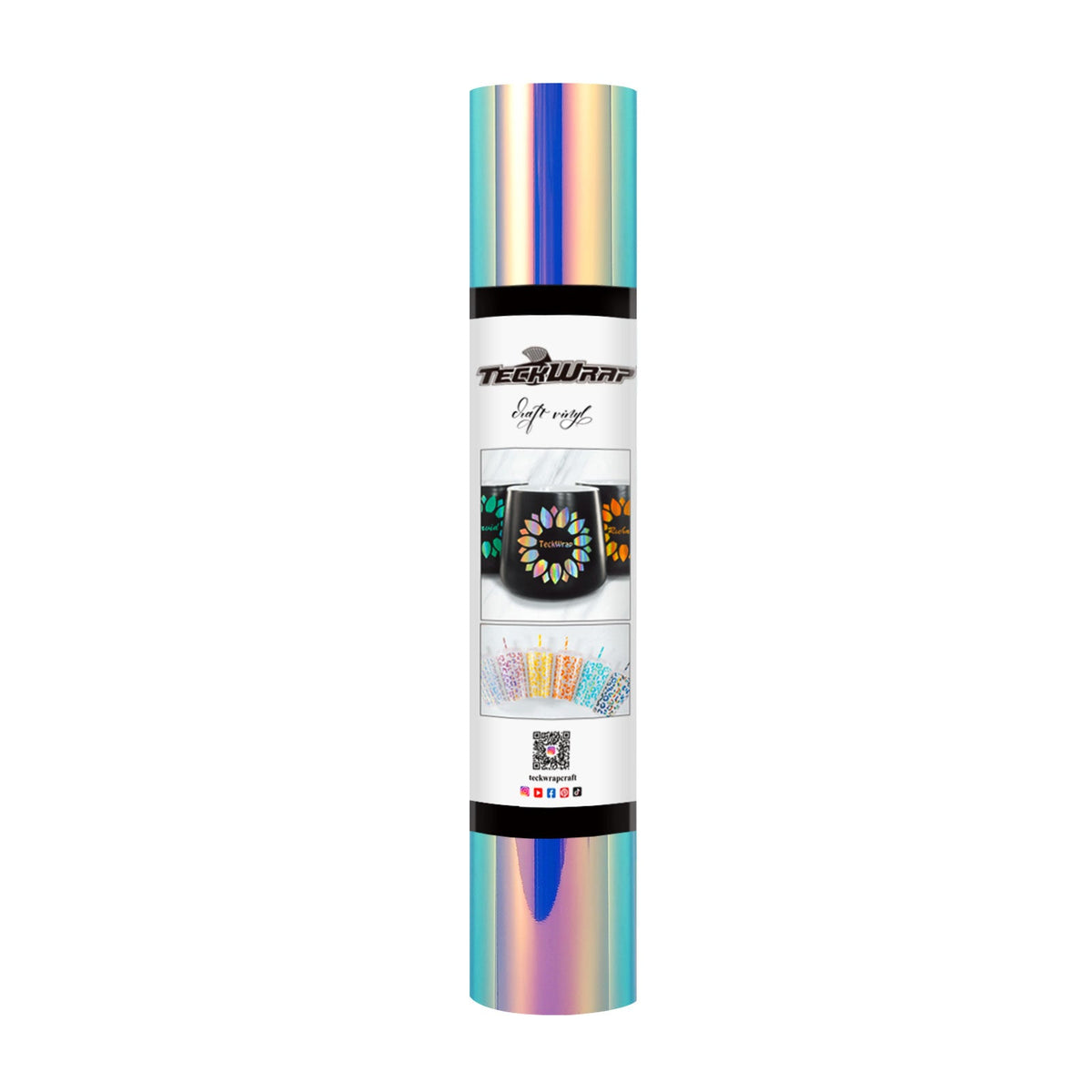 TeckWrap Opal Adhesive Vinyl - Hyacinth Blue | Dazzling Chrome Finish | Ideal for DIY Projects-2