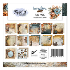 3Quarter Designs Invention Age 6x6 Paper Pack-1