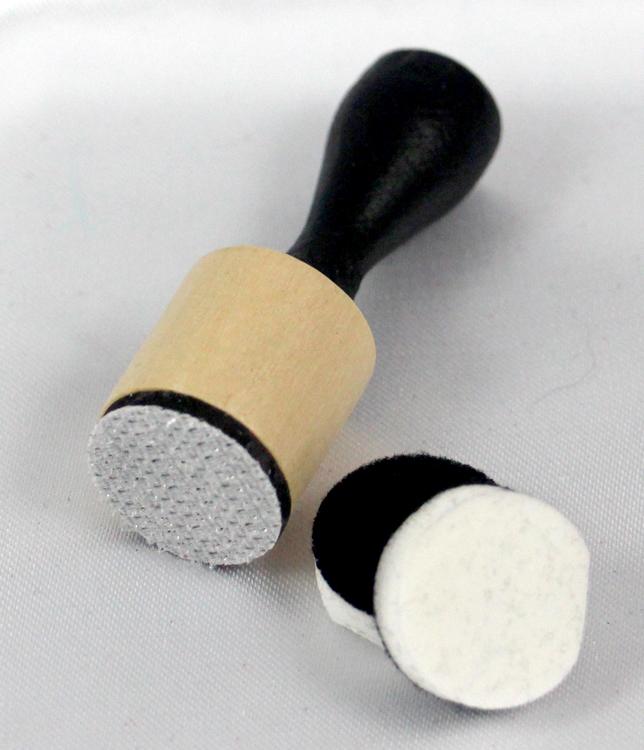 Nellie's Choice - Small Ink Applicator With 2 Pads 2Cm (Dauber Dowel Small)-1