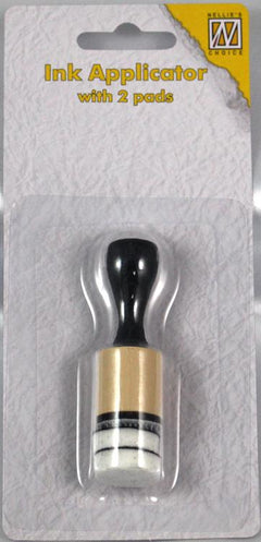 Nellie's Choice - Small Ink Applicator With 2 Pads 2Cm (Dauber Dowel Small)-2
