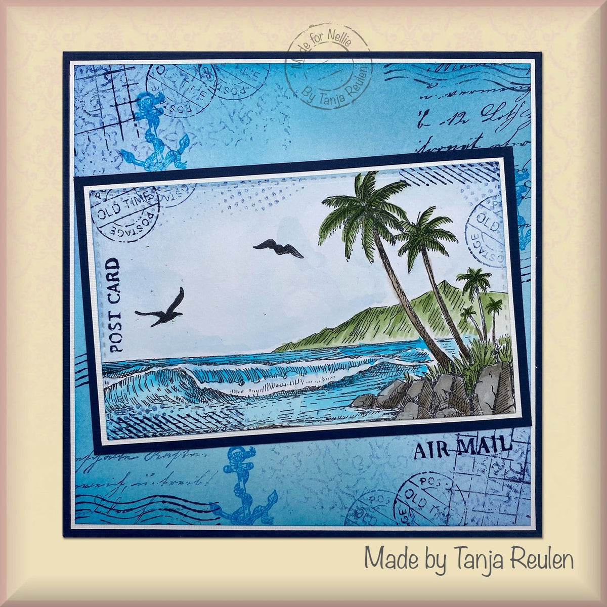 Nellie's Choice Clear Stamp Maritime Anchor-4