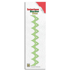 Interlace Border Dies - Christmas Trees-1