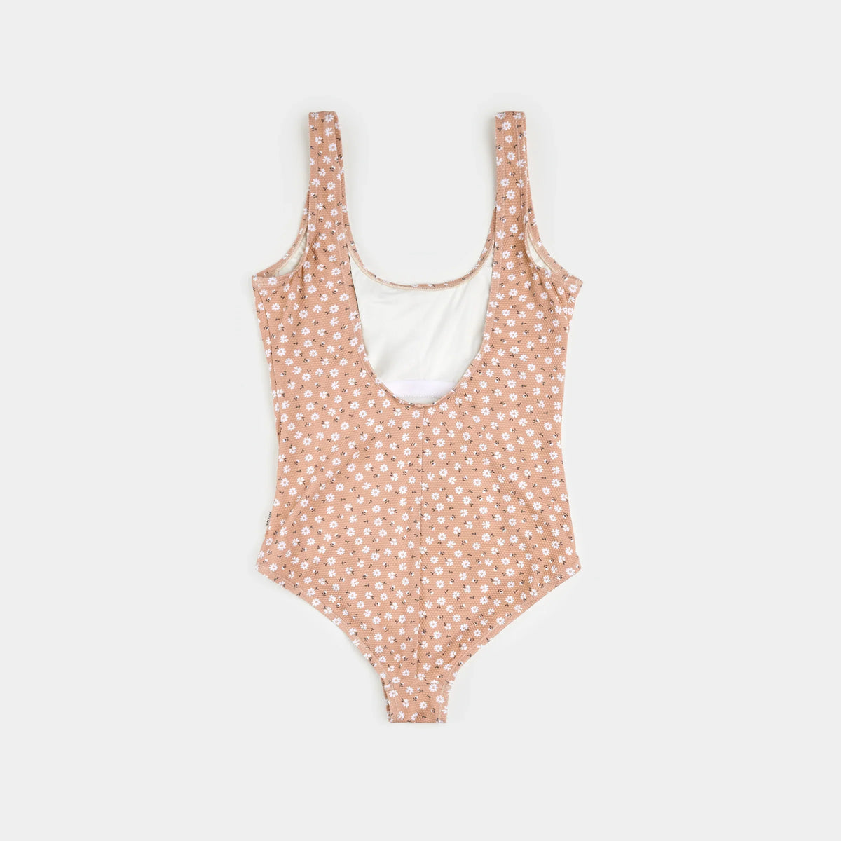 Ditsy Daisies Print Women's One-Piece Swimsuit | Petit Lem-4