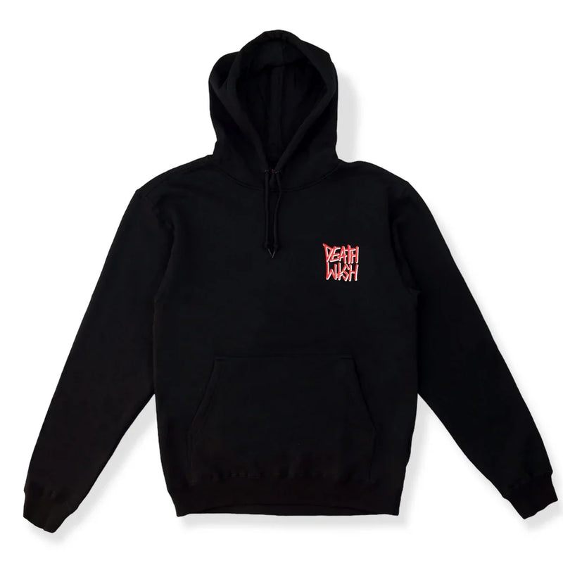 Deathwish 'The Truth' Hoodie - Black/Red-1