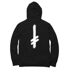 Deathwish 'The Truth' Hoodie - Black/White-2