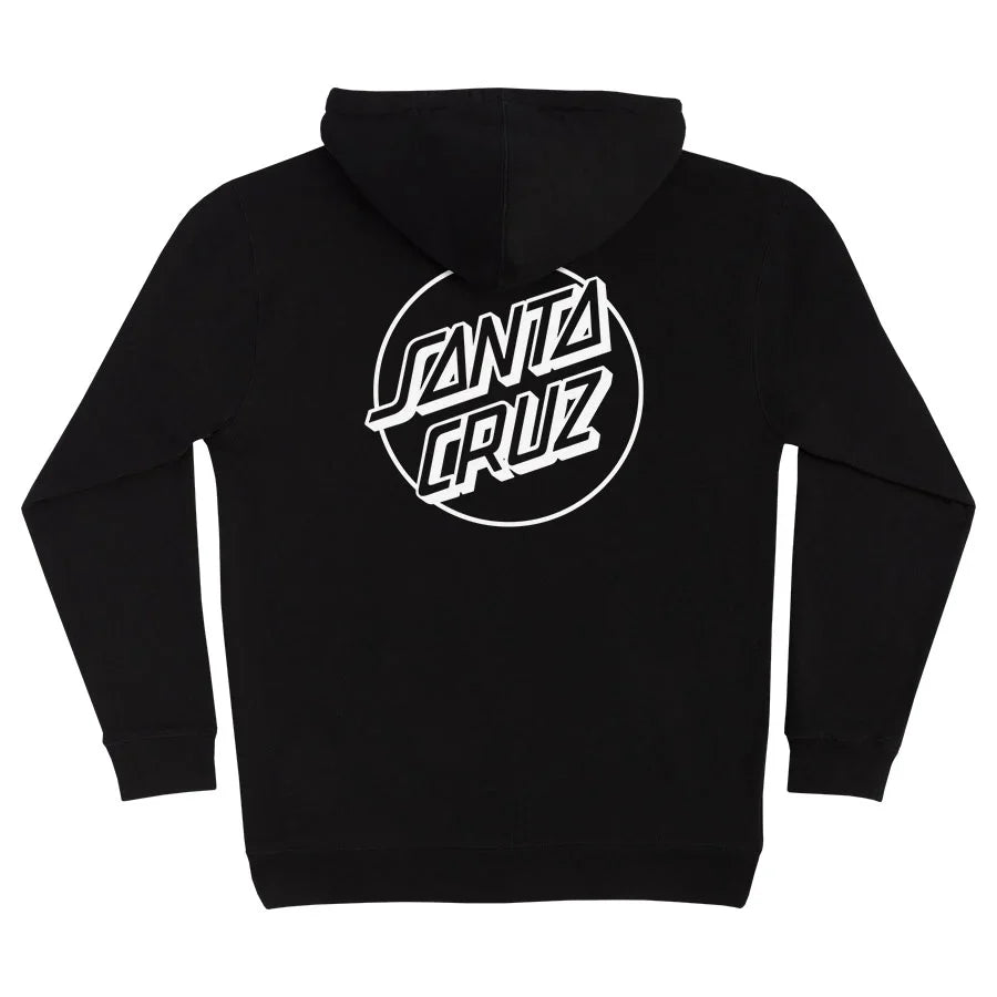 Santa Cruz 'Opus Dot' Hoodie - Black-2