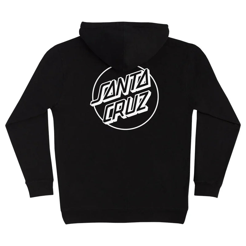 Santa Cruz 'Opus Dot' Hoodie - Black-2