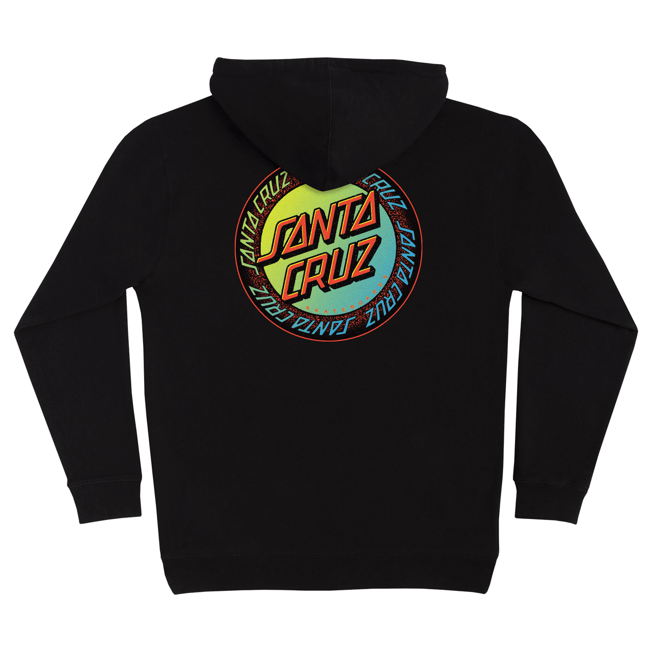 Santa Cruz 'Loud Ringed Dot' Hoodie - Black-2