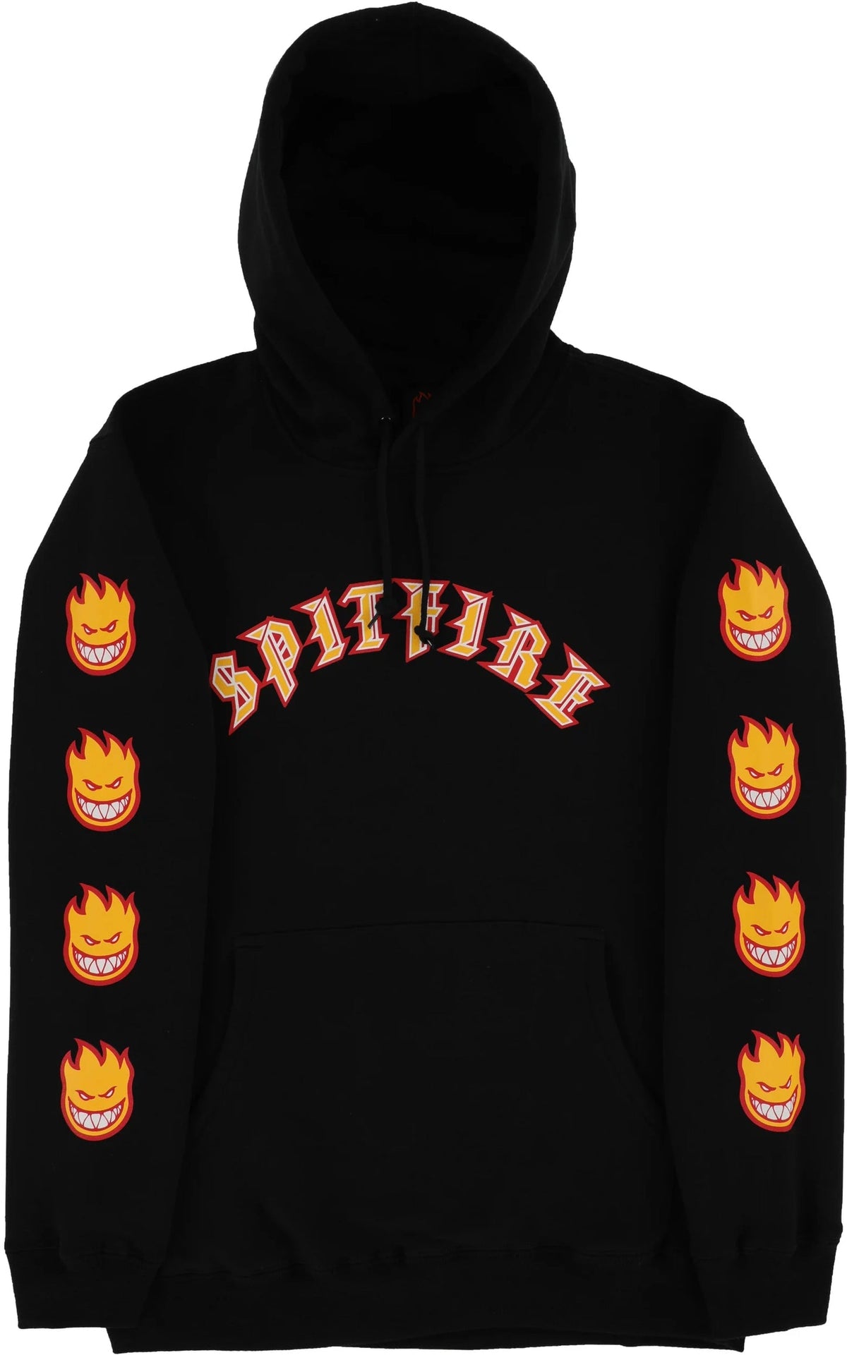 Spitfire 'Old E Bighead' Hoodie - Black-1