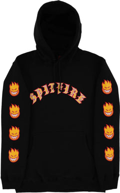 Spitfire 'Old E Bighead' Hoodie - Black-1