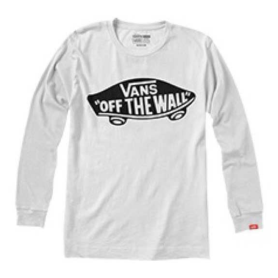 Vans 'Off The Wall Classic' L/S Tee - White-1