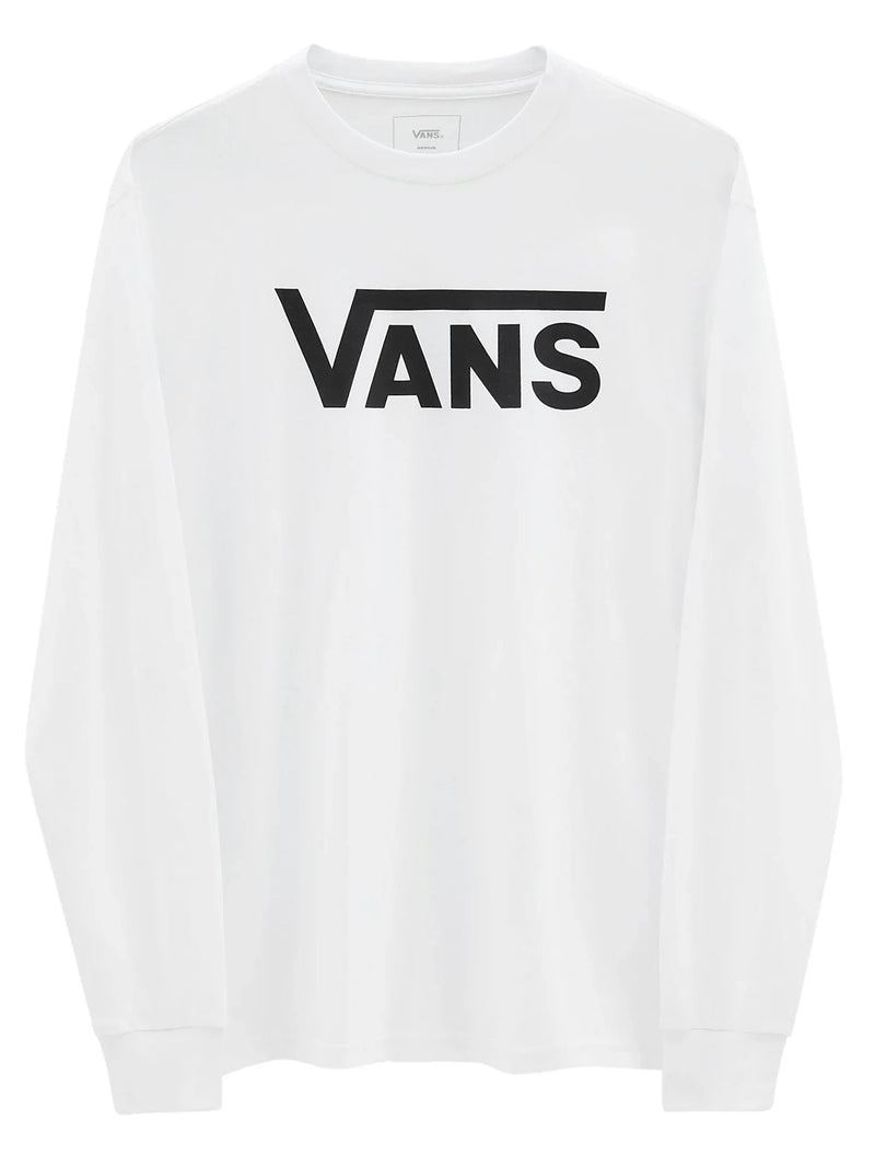 Vans 'Classic' L/S Tee - White-1