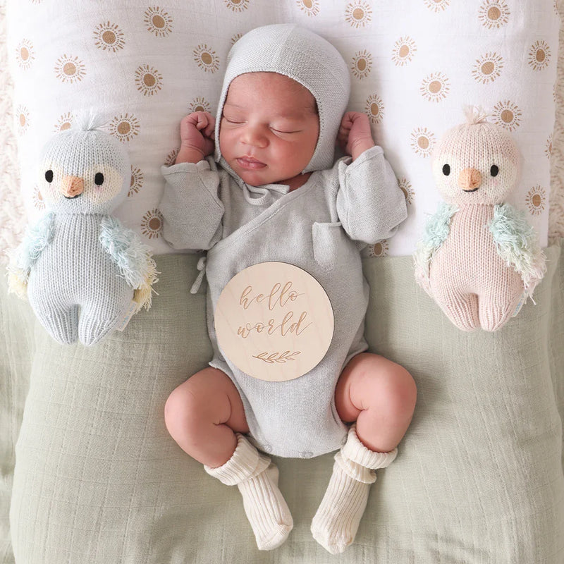 Baby Parrot | Sky Blue | Cuddle + Kind-3