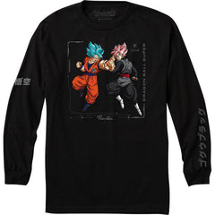 Primitive 'Goku VS Black' L/S Tee - Black-1