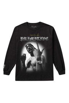 Primitive x Tupac 'One' L/S Tee - Black-1