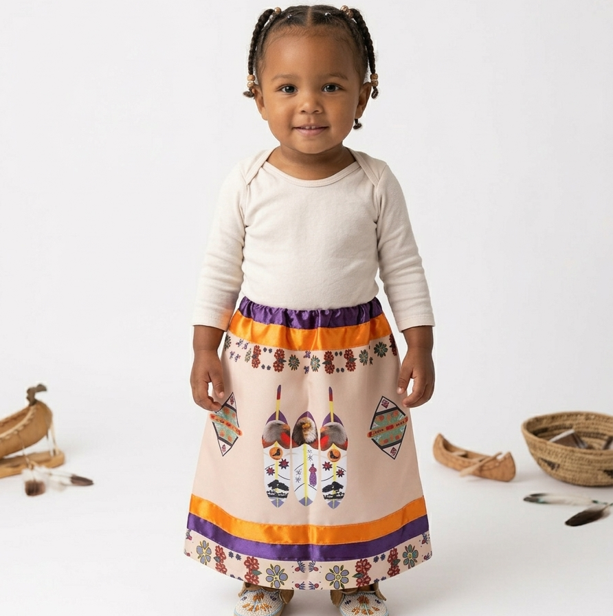 Infants Eagle Ribbon Skirt-10