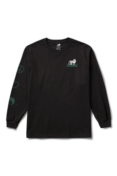 Primitive x Bob Marley 'Life Forever' L/S Tee - Black-1