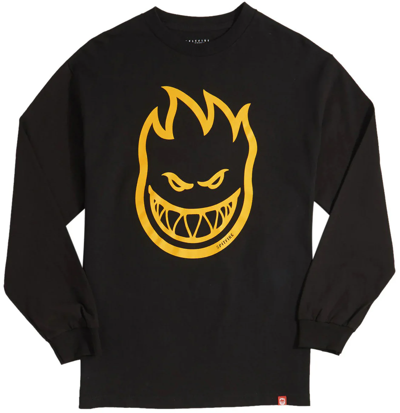 Spitfire 'Big Logo' L/S Tee - Black-1