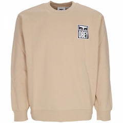 Obey 'Eyes Icon 2' L/S Tee - Irish Cream-1