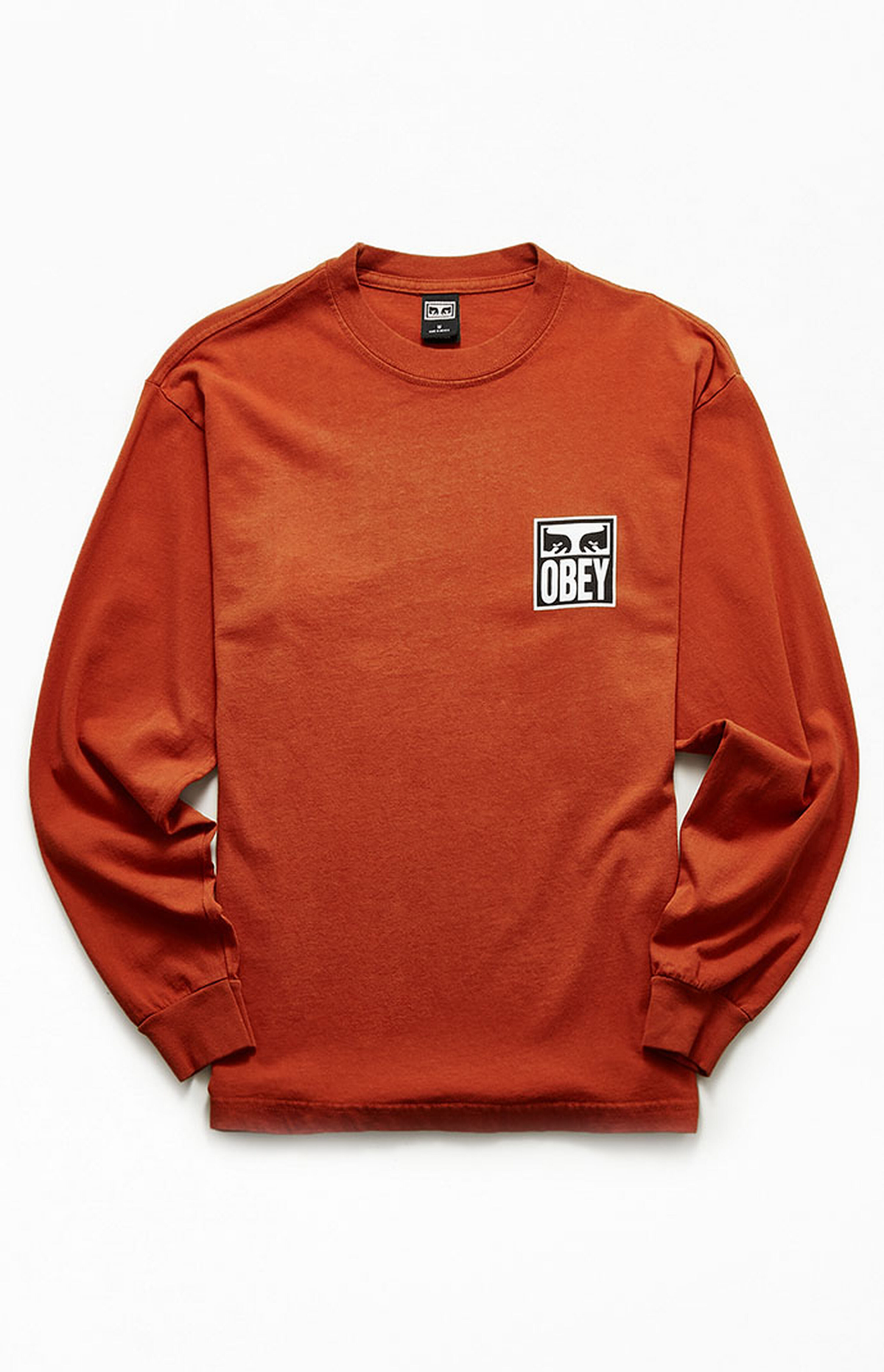 Obey 'Eyes Icon 2' L/S Tee - Bombay Brown-1