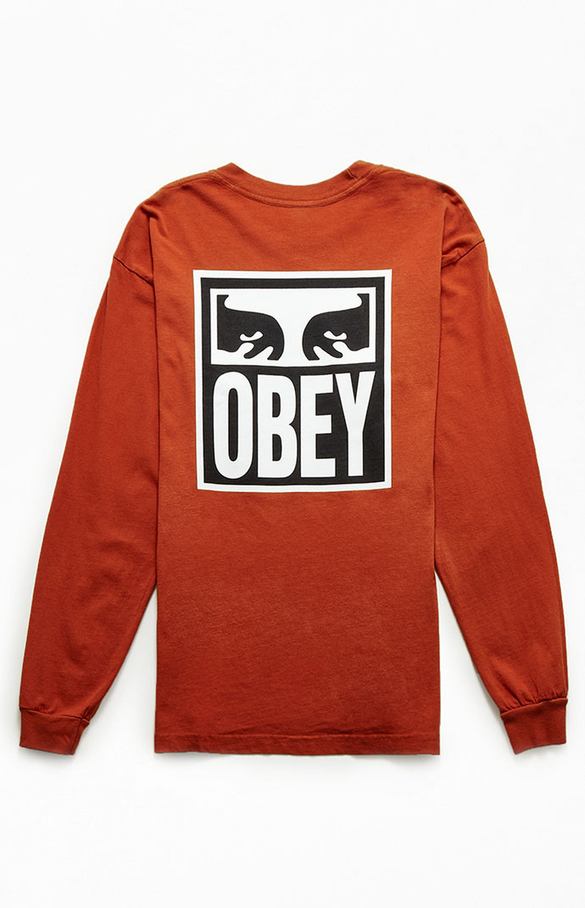 Obey 'Eyes Icon 2' L/S Tee - Bombay Brown-2