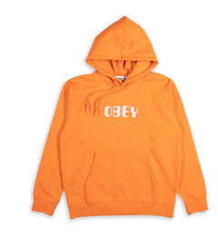 Obey 'GrafX' Hoodie - Orange Oxide-1