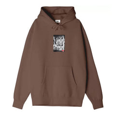 Obey 'Icon Photo' Hoodie - Brown-1