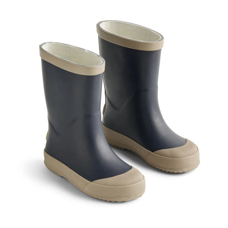 Rubber Boot Muddy | Ink | WHEAT-1