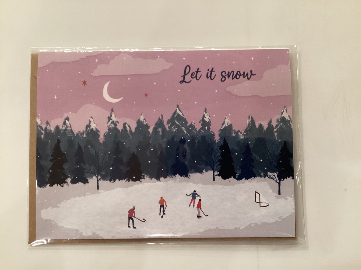 Let it Snow Greeting Card-2