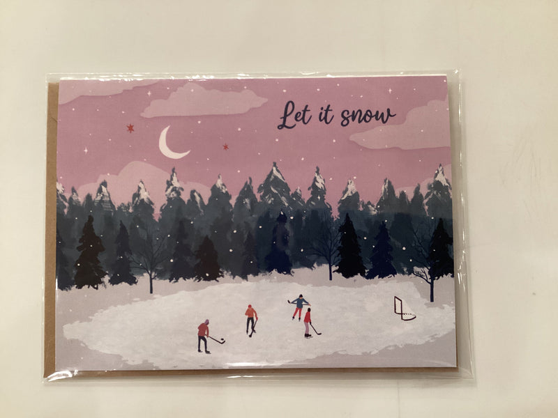 Let it Snow Greeting Card-2