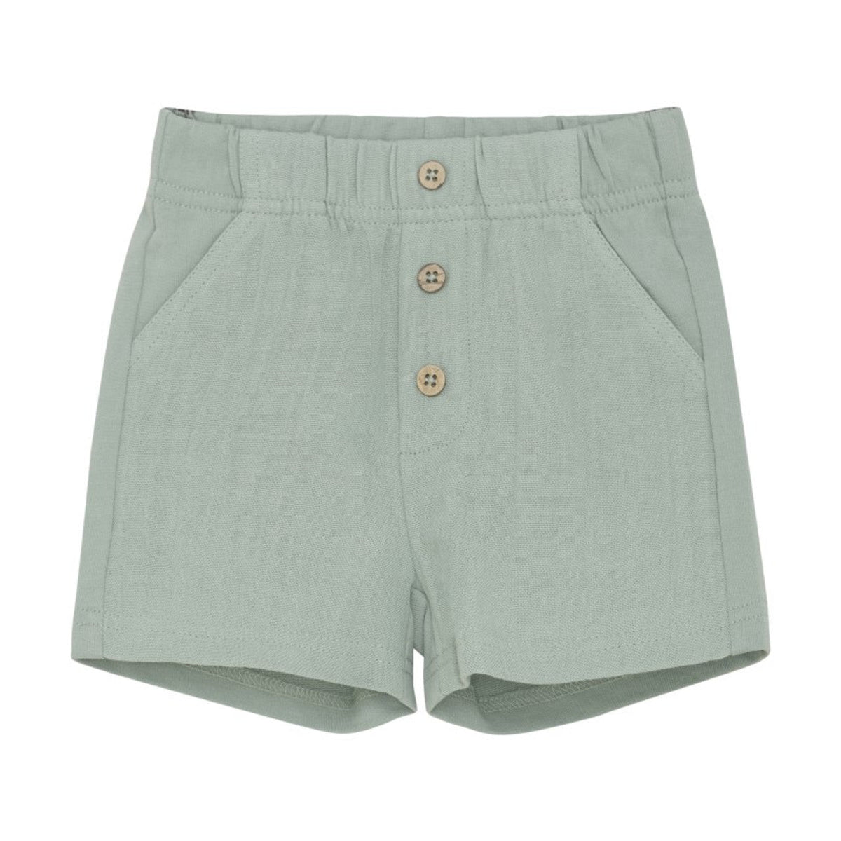 Infant Boy Shorts Muslin | Jadeite | En Fant-1
