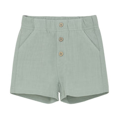 Infant Boy Shorts Muslin | Jadeite | En Fant-1
